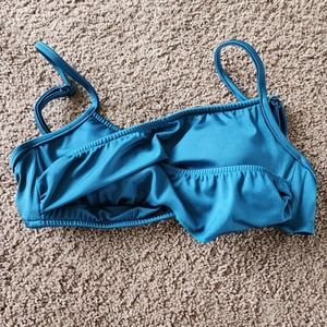 Venus Swimwear Green Bathing Suit Top Size C Adjustable